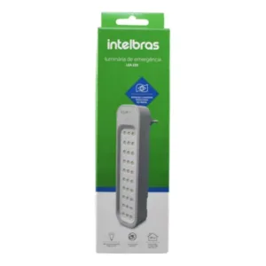 Luz De Emergencia Intelbras Lea 30 Led 1 W 220v Blanco