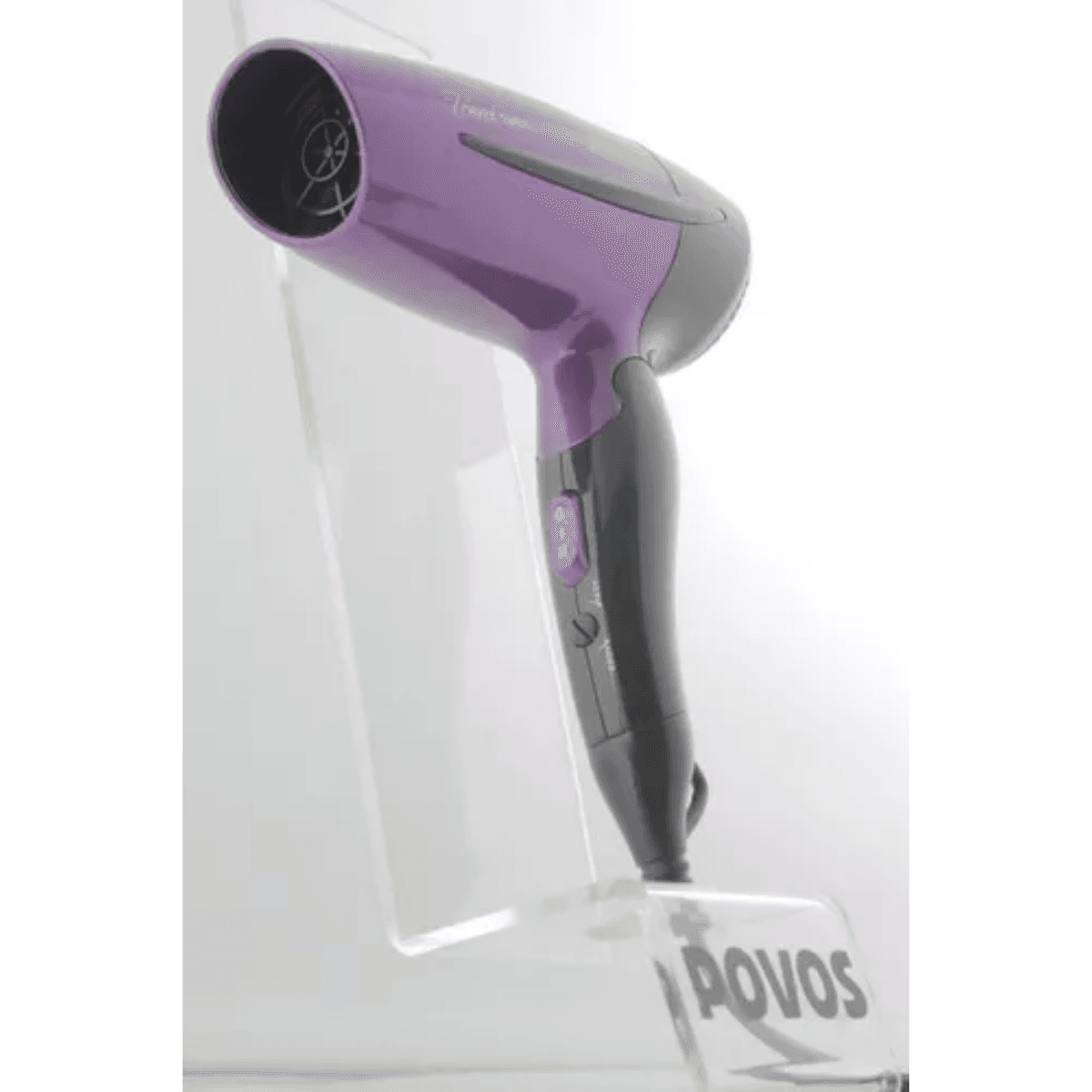 Secador de pelo Mallory Travel 1500 B90000350 negro y violeta 110 V_220 V (5)