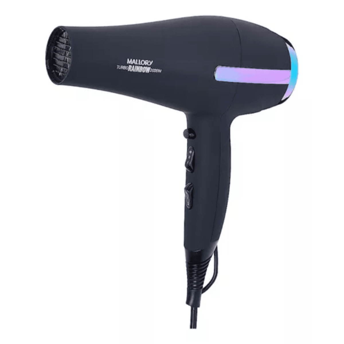 Secador de pelo Mallory Turbo Rainbow Black 220V (5)