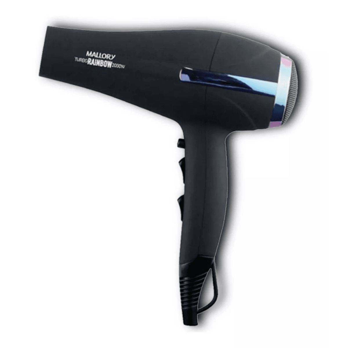 Secador de pelo Mallory Turbo Rainbow Black 220V (9)