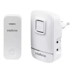 Timbre inalámbrico y sin batería Intelbras Cik 200 blanco