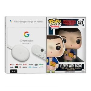 Google Chromecast Tv 4 4k Hdr Con Funko Pop!